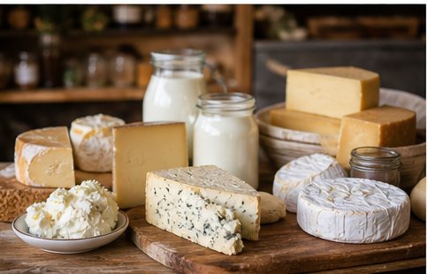 Artisan cheese and dairy
